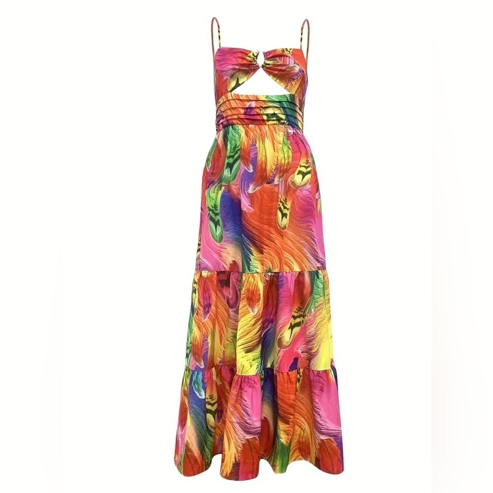 LORAGAL | Multicolor Maxi Dress
